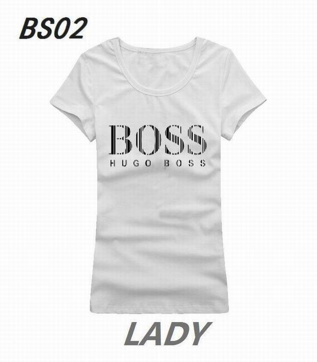 BOSS short round collar T woman S-XL-018